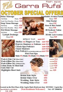 SPA octomber special offer